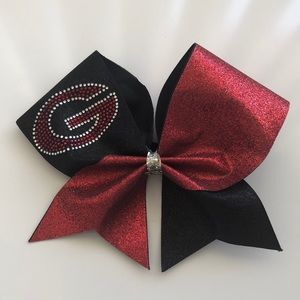 University of Georgia Bulldogs Cheer Bow